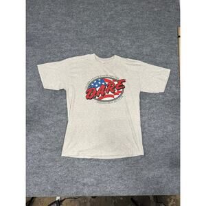 Vtg Collier County Junior Deputies D.A.R.E. T-Shirt Sheriff Don‎ Hunter USA Sz L